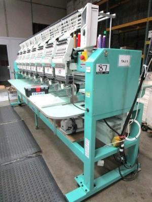 Tajima TFMX-IIC1508- 8 Head - 15 Needle - Automatic Embroidery Machine