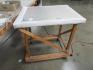 Wooden Tables & Basket - 4