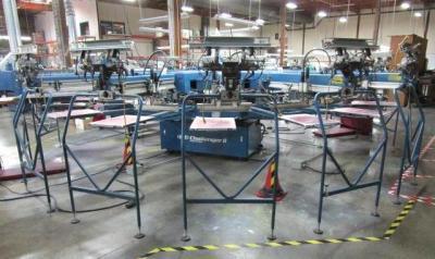 M&R Challanger Automatic Screen Printing Press