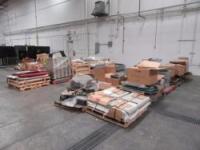 LOT MMD EQUIPMENT PARTS, METAL COVERS, AIRMAN PARTS, SEALS, HEATER PARTS, (25 PALLETS)