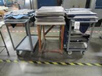 Uline Flat Shelf Carts