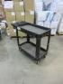 Uline Plastic Utility Carts-Black - 3