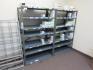 Assorted Plastic/Metal Shelving - 8
