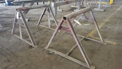Custom Steel I-Beam Stands