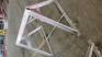 Custom Steel I-Beam Stands - 2