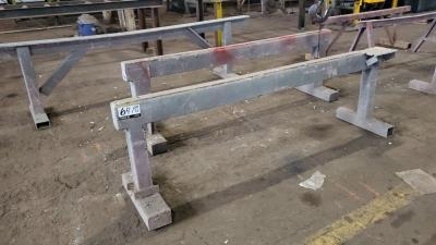 Custom steel I-Beam Stands