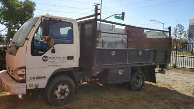 2007 Isuzu NPR Flat Bed