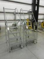 Uline 5-Step Rolling Ladders