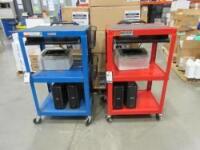 Uline Warehouse Computer Carts