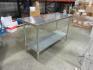 Stainless Steel Flat Top Work Tables - 3