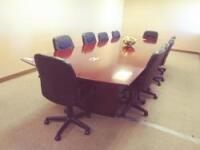 Conference Table and Chair Set