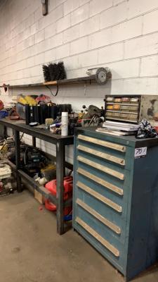 Parts Cabinet & Workbench