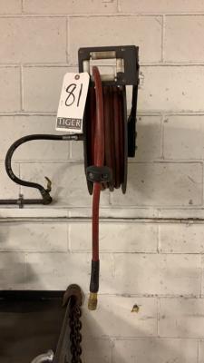 Retractable Air/Water Hose Reel