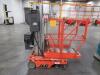 2002 JLG 12SP 12' FT ELECTRIC PERSONAL MAN LIFT, MAX 500 LBS., - 2