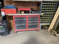 Tool Boxes, Parts Bin, Tools