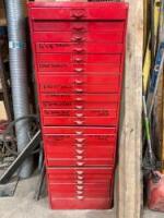 Parts Cabinet with Contents