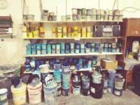 Assorted Colors Printing Press Inks