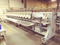 Barudan 15-Head Embroidery Machine