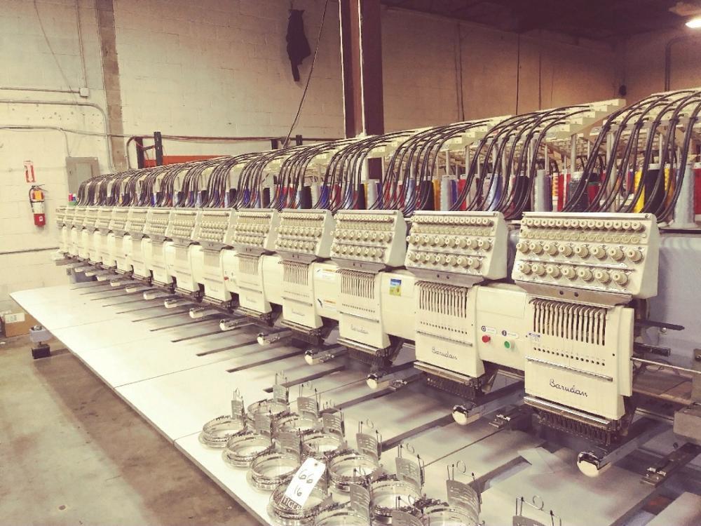 Barudan 15Head Embroidery Machine