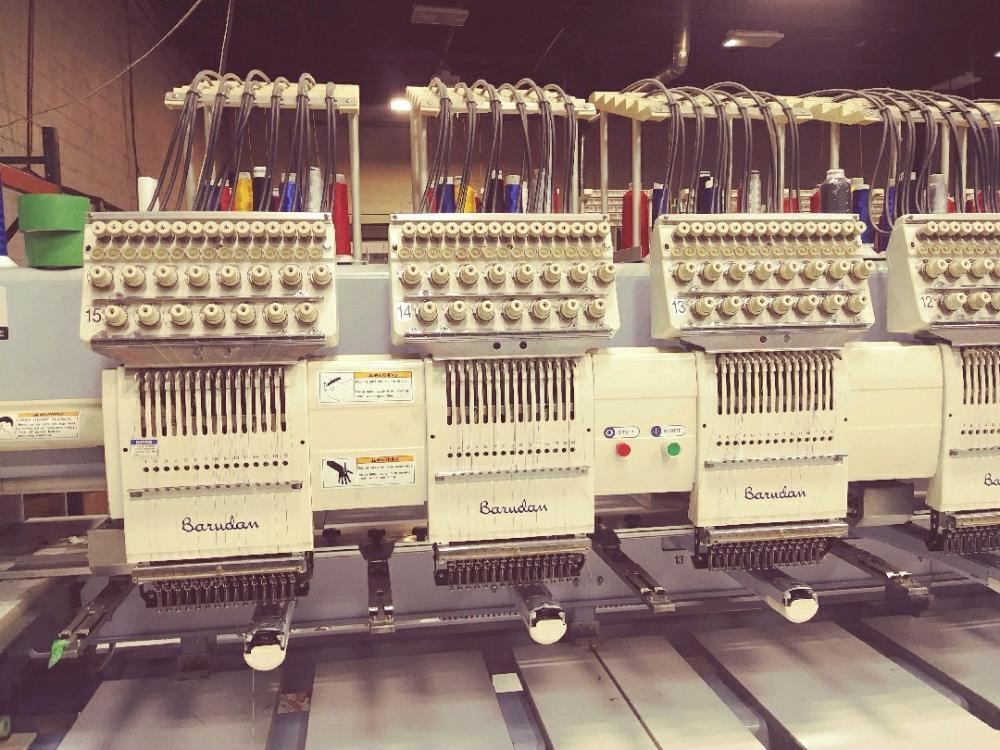 Barudan 15Head Embroidery Machine