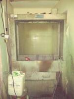 Stainless Steel Wash Out Booth