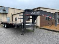 Delta Flatbed Gooseneck Trailer