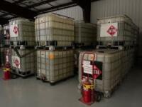 Totes of Recovered Ethanol