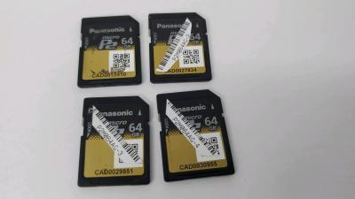 PANASONIC MICRO P2 64GB MEMORY CARDS