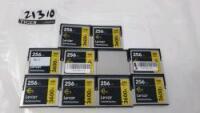 LEXAR CFAST 2.0 PRO CARDS 256GB