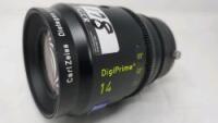 Zeiss DigiPrime Distagon 14mm/1.6 CVT Lens