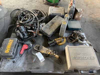 Lot Assorted Power Tools