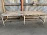 Lot (2) Industrial Work Tables - 2