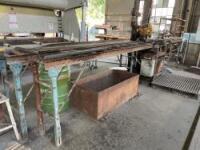 Haberle Cold Saw with Conveyors