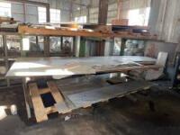 Lot Material Rack with Sheet Metal