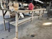 Lot (2) Industrial Work Tables