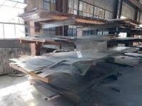 Lot Material Rack with Contents