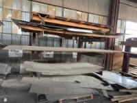 Lot Material Rack with Contents