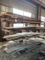 Lot (2) Material Racks with Contents