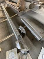 Lot Stainless Pipes with Parts