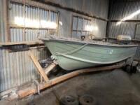 Lot Jon Boat with (2) Trailers