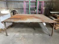 Industrial Steel Work Table