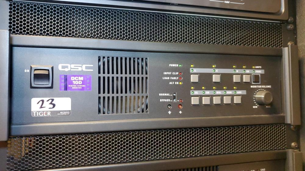 Qsc Monitoring QSC DCM 10D Digital Cinema Monitor
