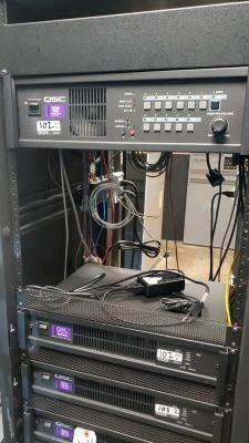 QSC Amp & QSC Monitor