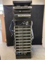 Digital Cinema Media Rack with Contents