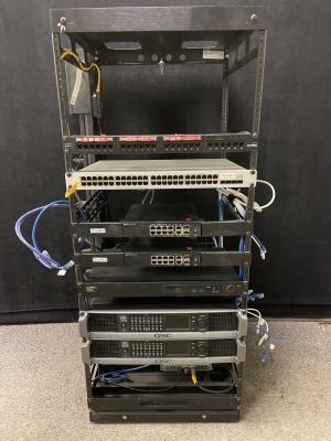 Digital Cinema Media Rack with Contents