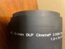 Konica Minolta DLP Projector Lens pgBFL 85.0mm 2.5/26.7-38.95mm - 8