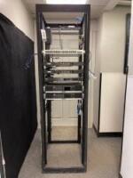 Digital Cinema Media Rack with Contents