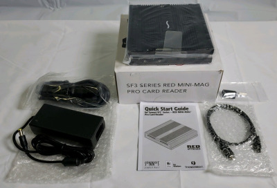 Sonnet SF3 Series RED Mini-Mag Pro Card Reader
