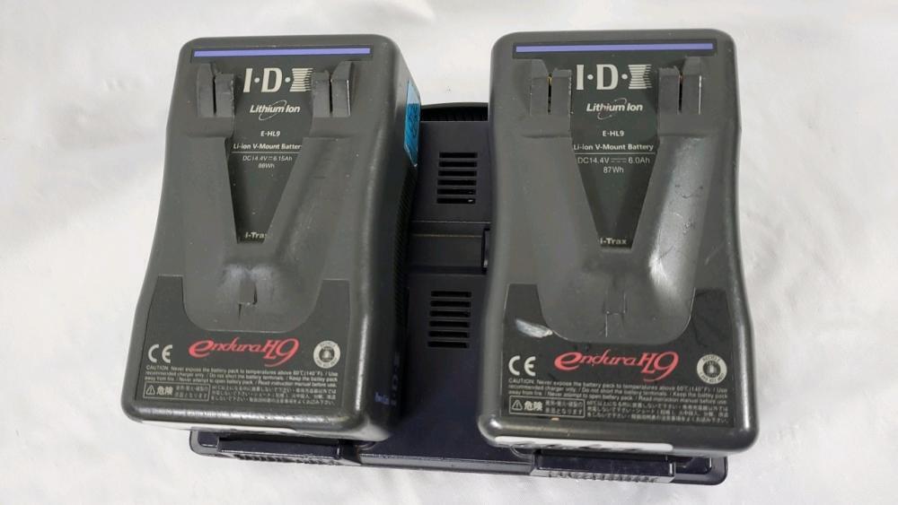 IDX Endura VL-2 PLUS Dual Charger w/IDX Batteries