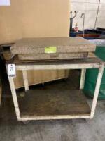 Lot Surface Plate and Rolling Cart